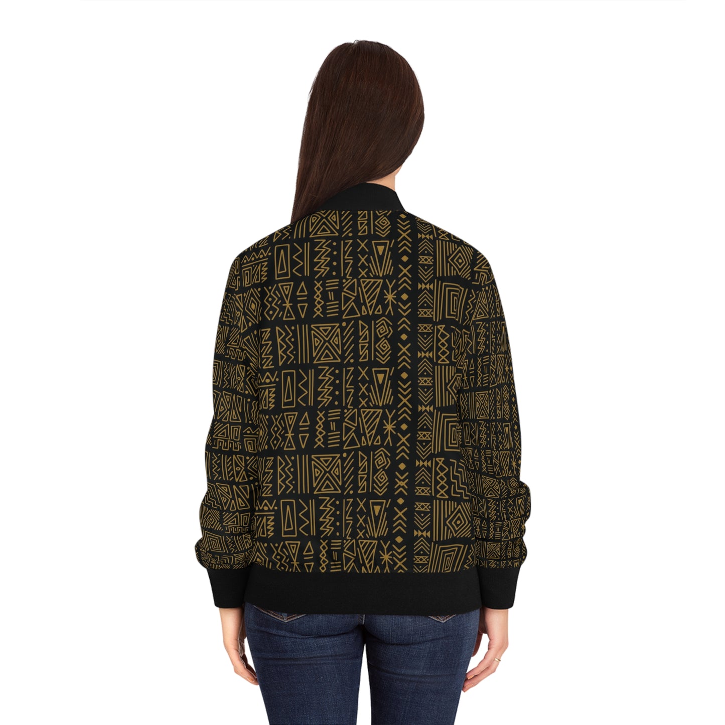 Tribal  Bomber Jacket (AOP)