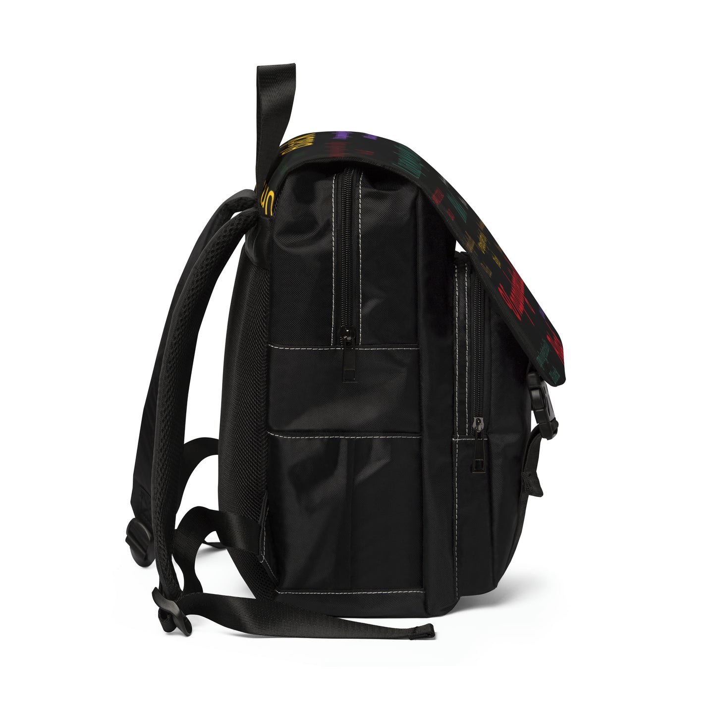 Unapologetically Black Shoulder Backpack