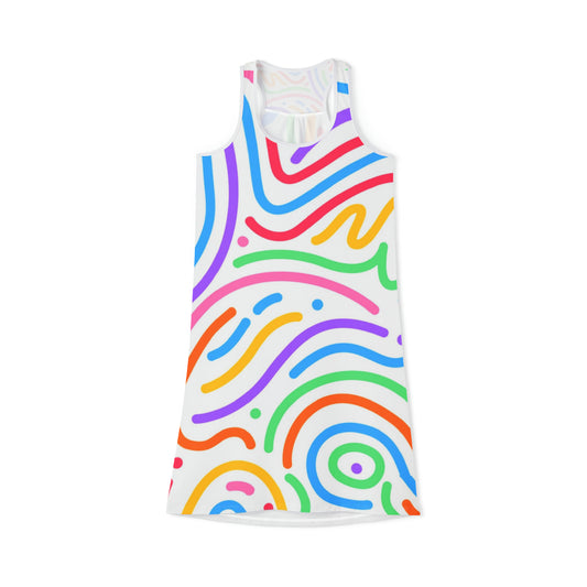 Confetti Racerback Dress (AOP)