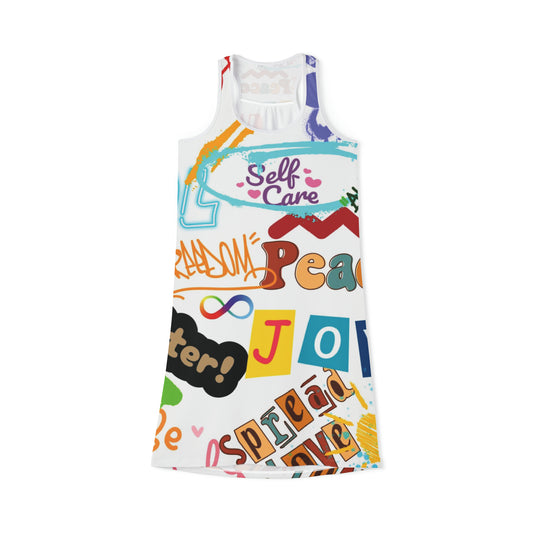 Graffiti Racerback Dress