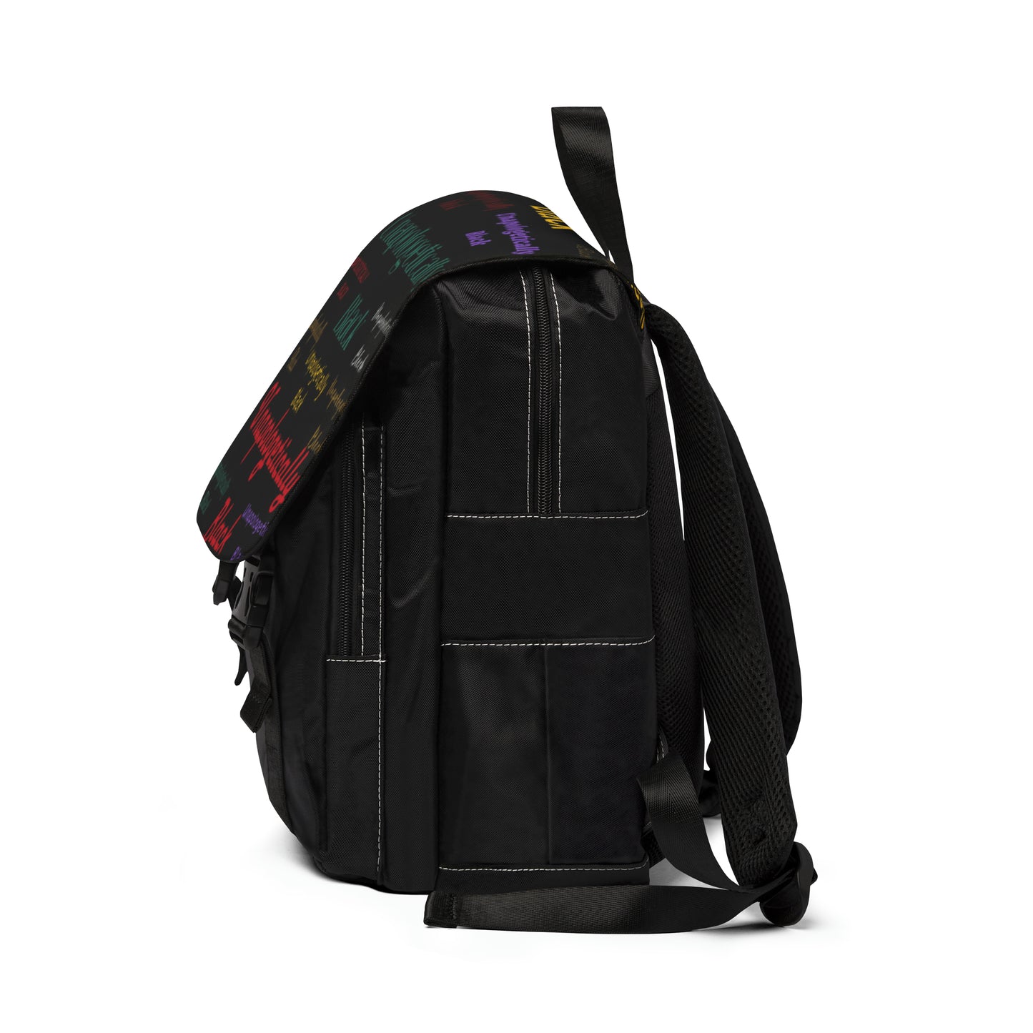 Unapologetically Black Shoulder Backpack