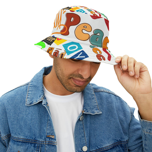 Graffiti Bucket Hat (AOP)